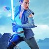 Female Jedi Star Wars paint by number