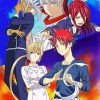 Food Wars Manga paint by numbers