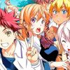 Food Wars Characters Animes paint by numbers