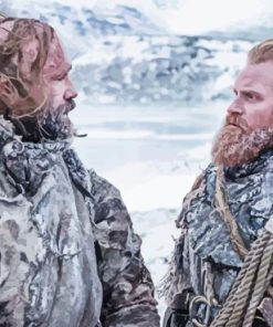 Game Of Thrones Tormund And The Hound paint by number