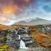 Glencoe Mountains paint by numbers