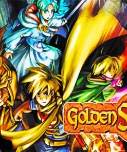 Golden Sun Game paint by numbers