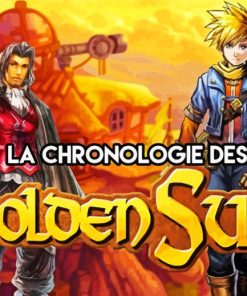 Golden Sun Poster paint by numbers