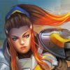 Gorgeous Brigitte paint by number