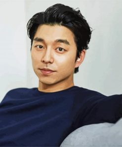 Handsome Gong Yoo paint by number