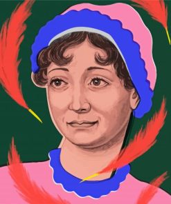 Jane Austen Art paint by numbers