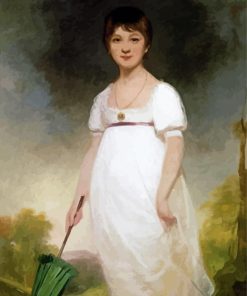 Jane Austen Portrait paint by numbers