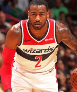 John Wall Wizards paint by number