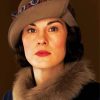 Lady Mary Crawley Character paint by numbers