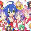 Lucky Star Manga paint by number