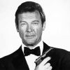 Monochrome Roger Moore paint by numbers paint by numbers