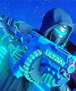 Nerf Legends Character paint by number