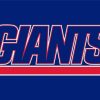 New York Giants Logo paint by number