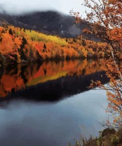 Newfoundland Autumn paint by number