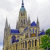 Notre Dame Of Bayeux Cathedral France paint by number