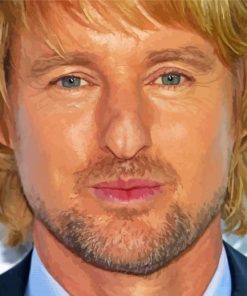 Owen Wilson Famous paint by numbers