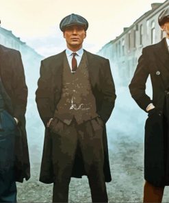 Peaky Blinders paint by numbers