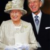 Prince Philip And The Queen paint by number