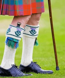 Scotland Traditional Kilt paint by number