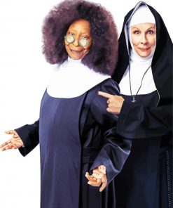 Sister Act Comedy Movie paint by number