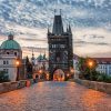 St Charles Bridge In Prague paint by numbers