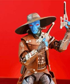 Star Wars Cad Bane paint by number