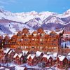 Telluride Colorado Buildings paint by number