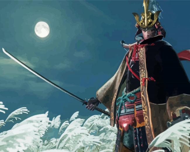 The Video Game Sekiro paint by number