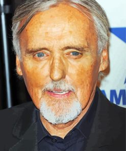 The Actor Dennis Hopper paint by number