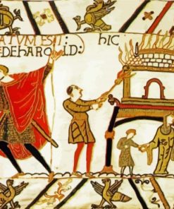 The Bayeux Tapestry paint by number