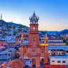 The Church Of Our Lady Puerto Vallarta Mexico paint by number