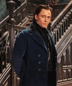 Tom Hiddleston Crimson Peak paint by number