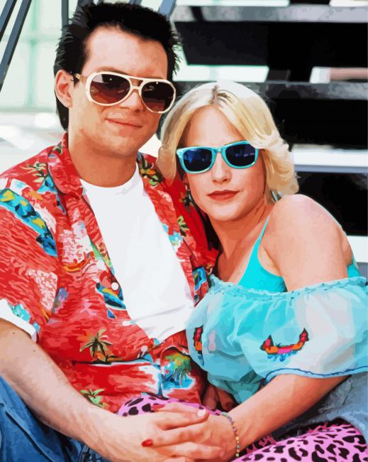 Movie True Romance paint by numbers