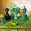 Turkish Pots And Lemons Olley Art paint by numbers