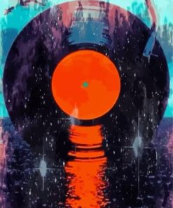 Abstract Vinyl Art paint by numbers
