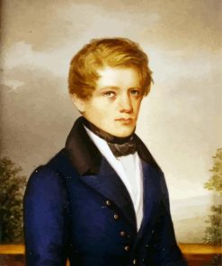 Young Otto Von Bismarck paint by numbers