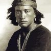 Young Native American Man paint by number