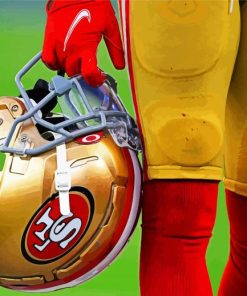 49ers Player paint by number