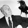 Alfred Hitchcock With Bird paint by number