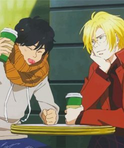 Banana Fish Characters paint by number