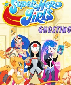 DC Super Hero Girls Poster paint by number