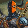 Deathstroke paint by number