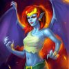 Demona Gargoyles paint by number