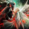 Devil And Angel paint by number