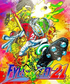 Eyeshield 21 Anime Art paint by number