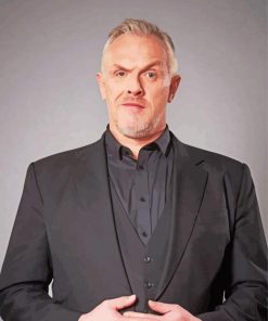 Greg Davies Actor paint by number