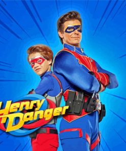 Henry Danger Poster paint by number