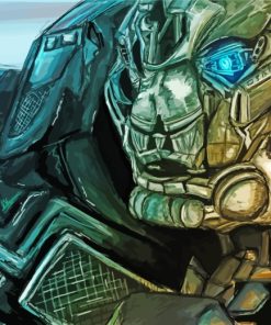 Ironhide Art paint by number