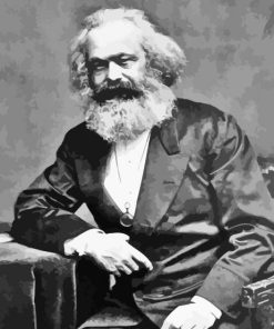 Karl Marx paint by number