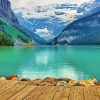 Lake Alps Nature paint by number